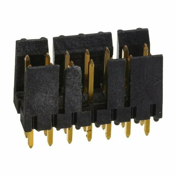 Fci Board Connector, 14 Contact(S), 2 Row(S), Male, Straight, 0.1 Inch Pitch, Solder Terminal, Latch,  69168-114